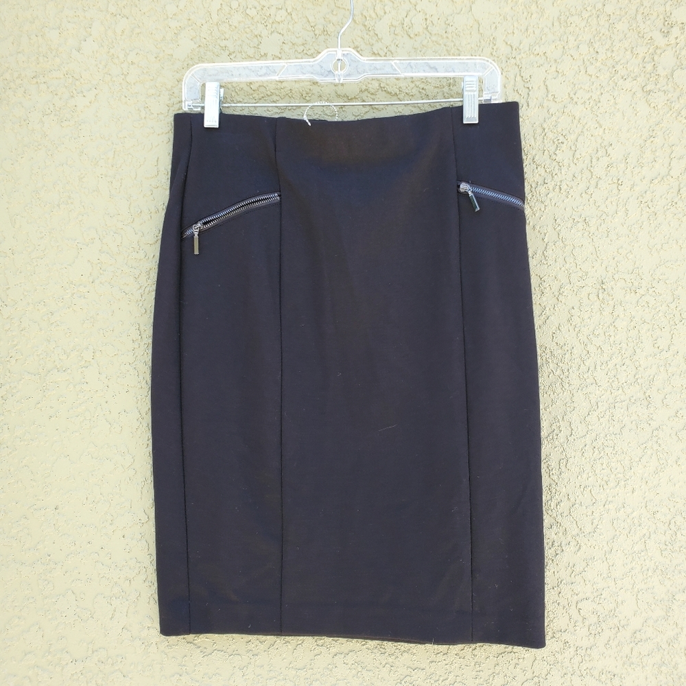 NWOT Alfani Black Pencil Skirt
